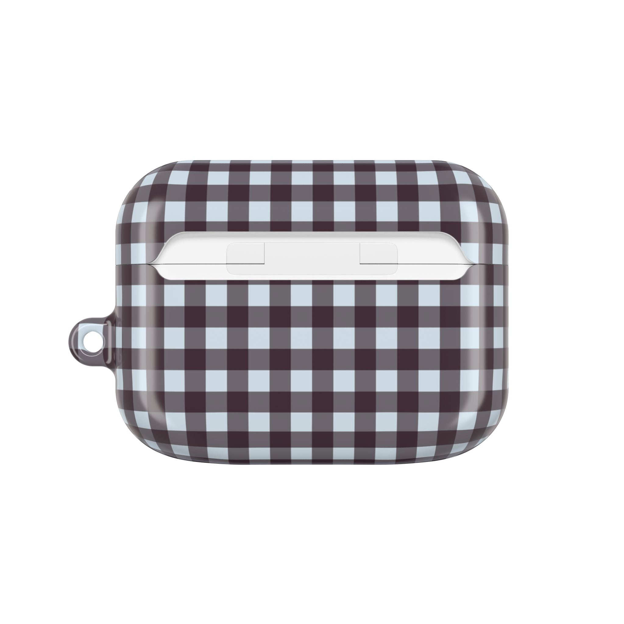 Blue & Plum Gingham AirPod Case by etchd, view 7