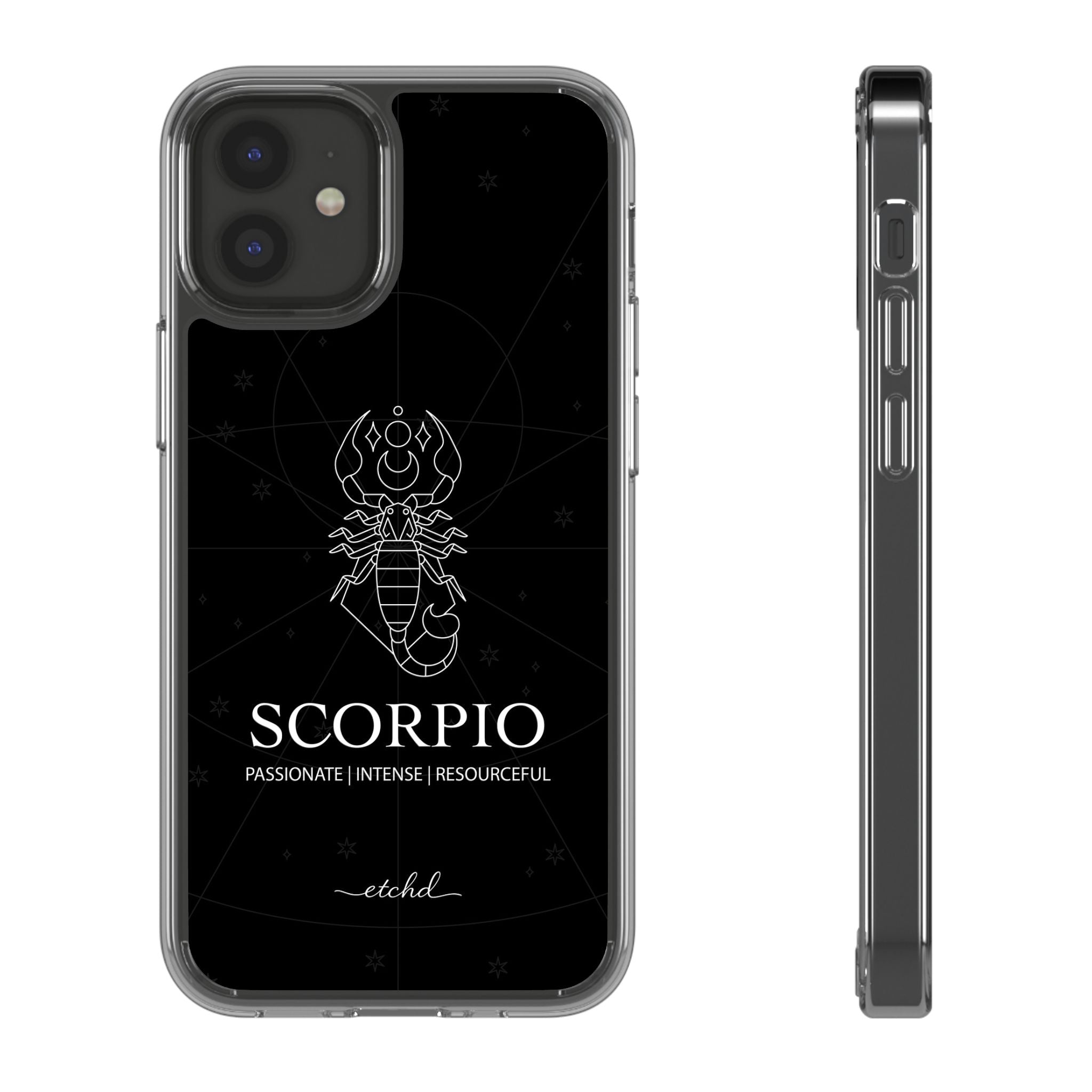 Scorpio Clear Phone Case