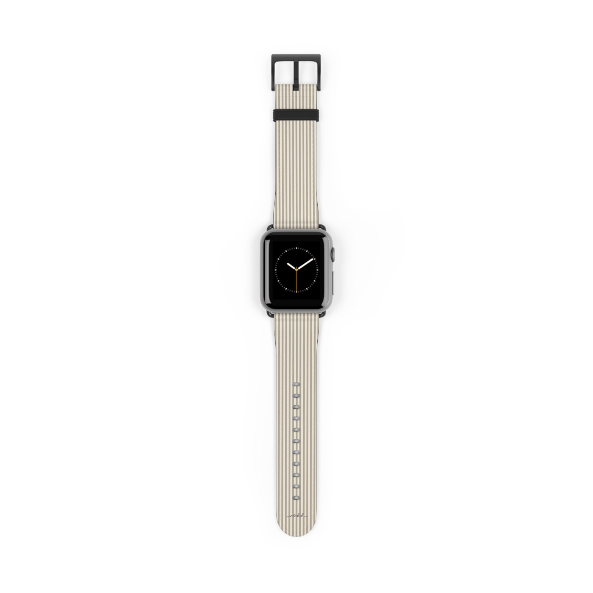 Neutral Striped Smartwatch Strap by etchd