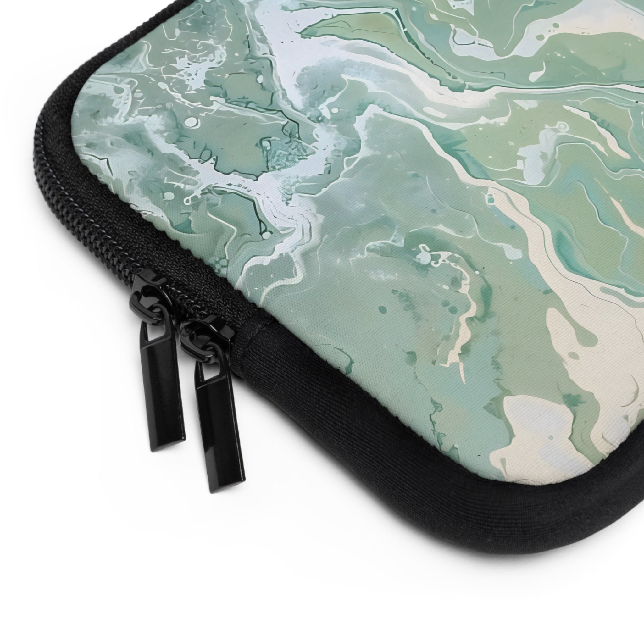 Tide Pool Laptop Sleeve by etchd, view 2