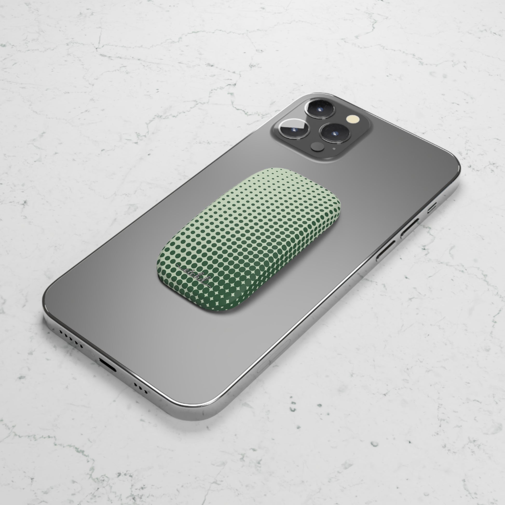 Matcha Halftone Click-On Handy-Halterung-8
