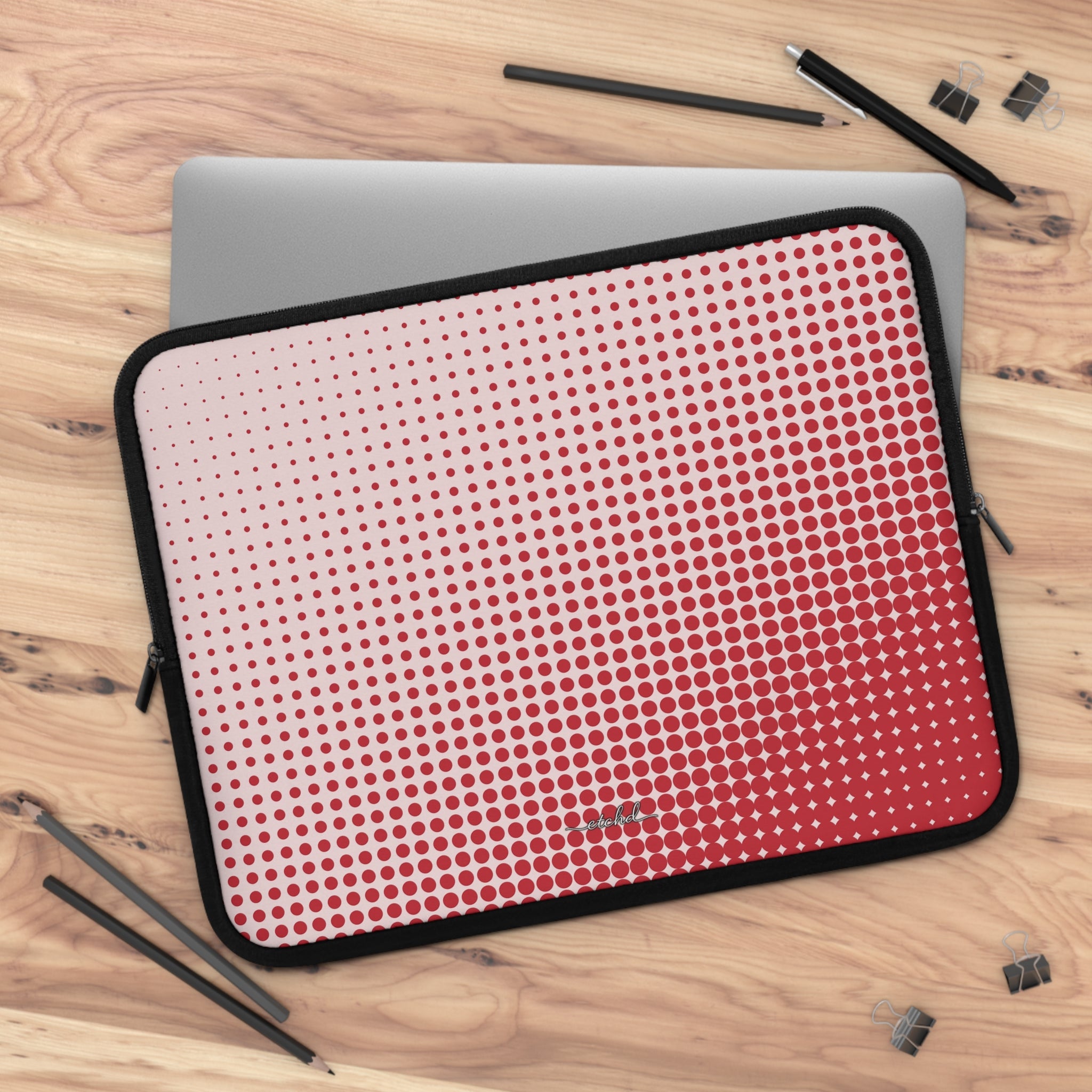 Cherry Halftone Laptophülle-zoom-29