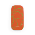 Persimmon & Wasabi Floral Click-On Phone Grip