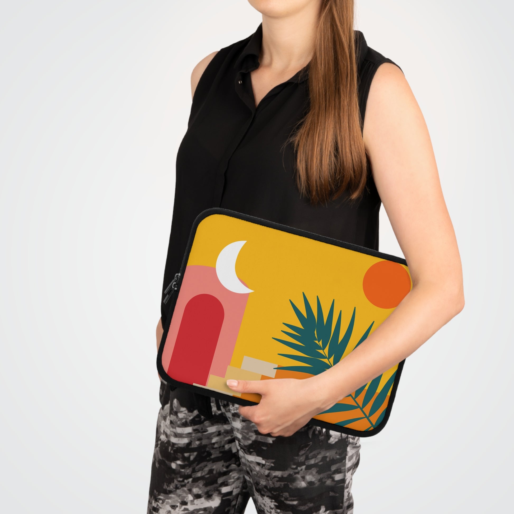 Tropical Sunset Laptop Sleeve by etchd, view 6