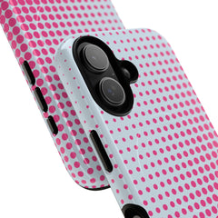 Bubblegum Halftone Magnetic Phone Case by etchd, view 87