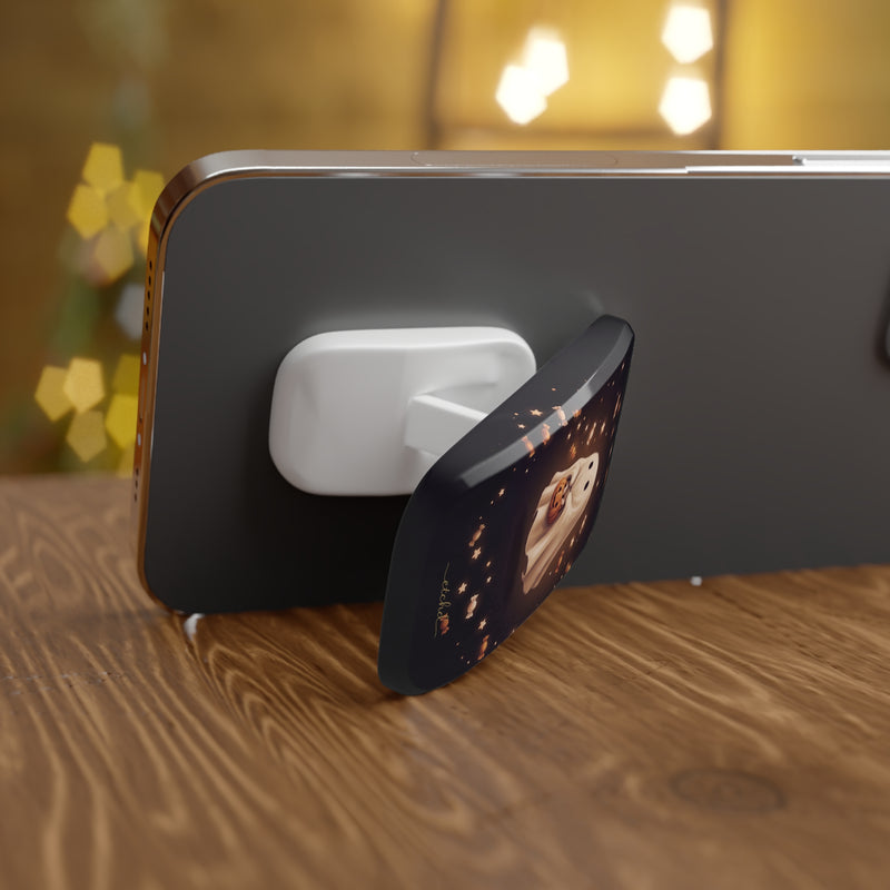 Candy Ghost Click-On Phone Grip by etchd, view 4