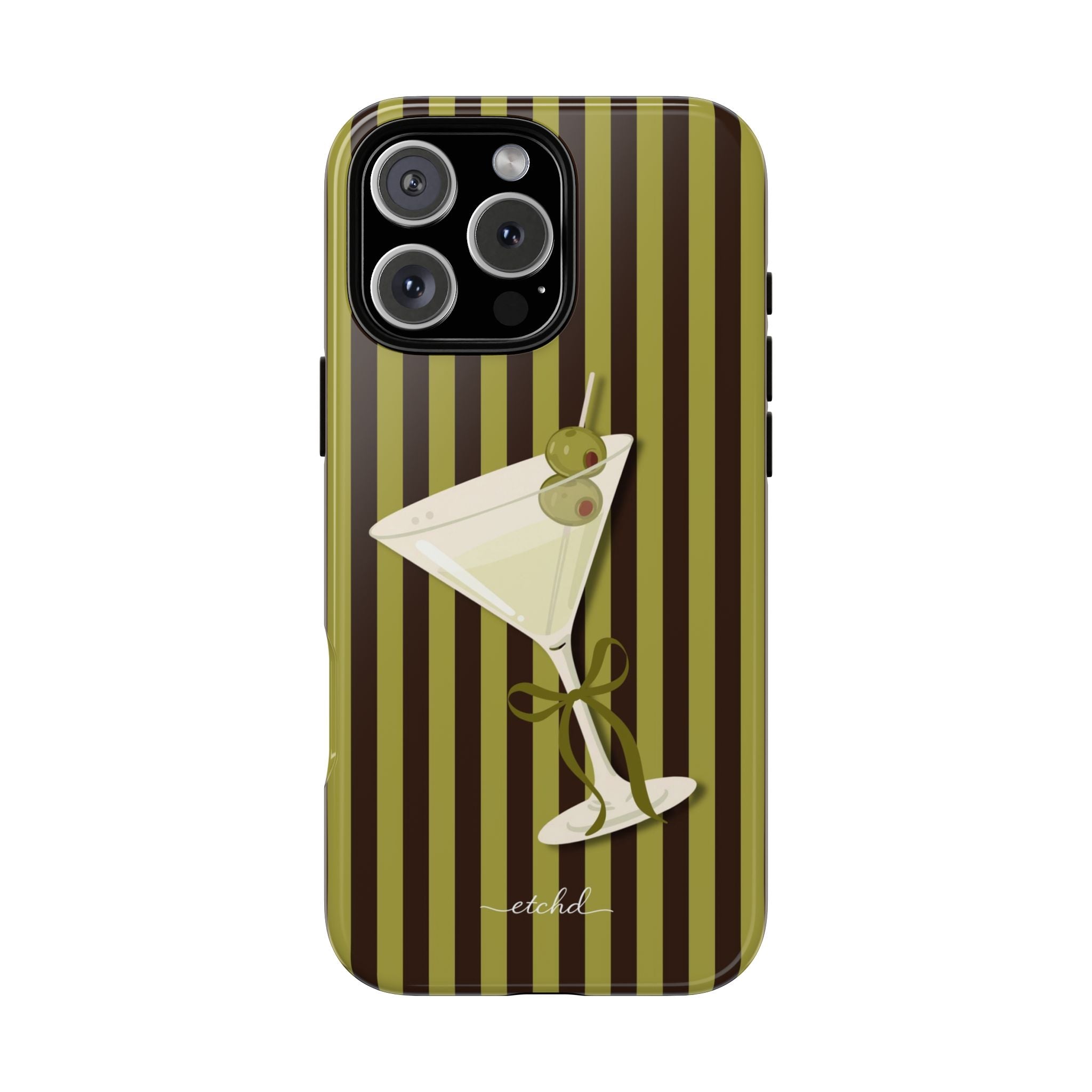 Martini Phone Case – designer phone case by etchd