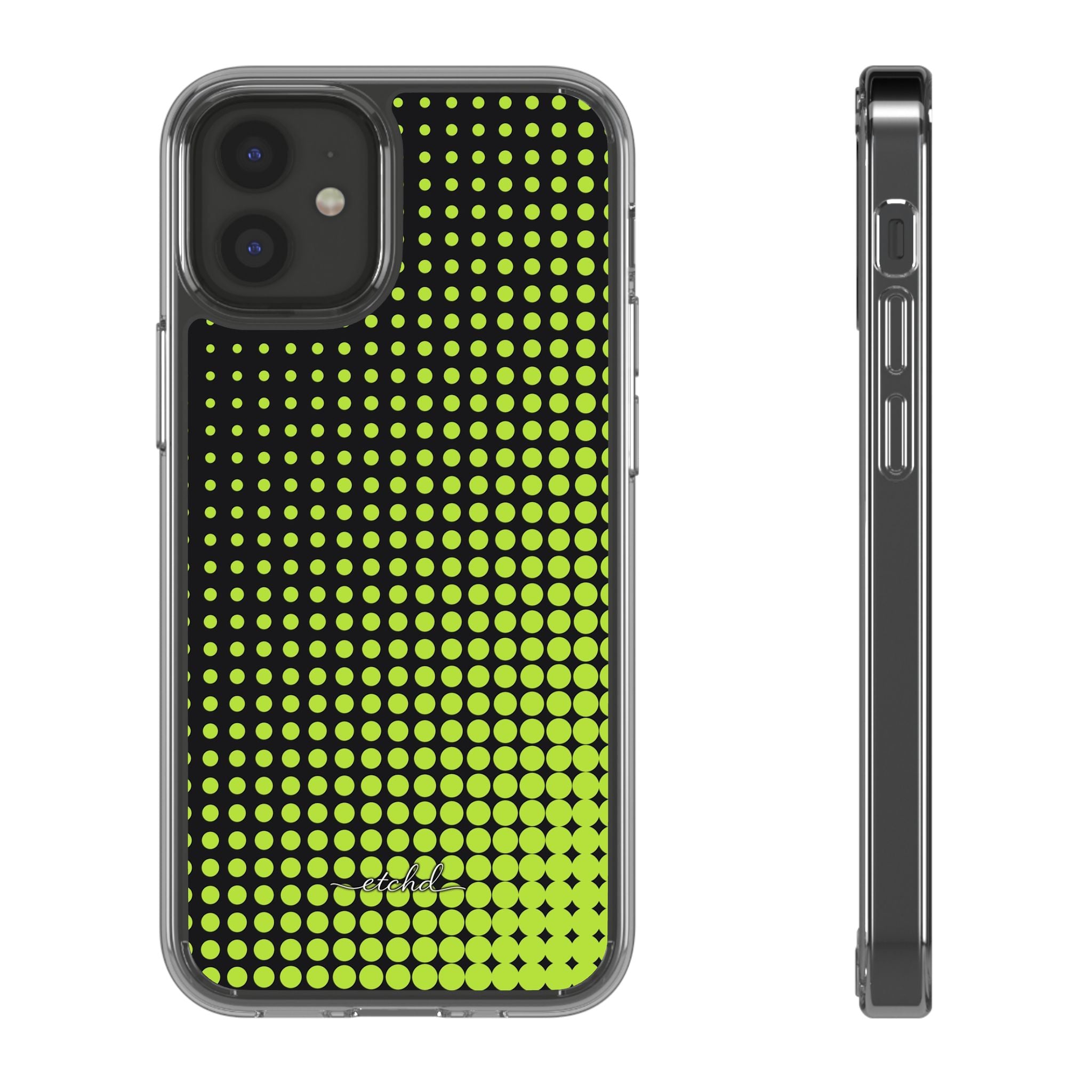 Acid Halftone Coque Téléphone Transparente