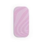 Pink Curved Lines Anello clip per telefono