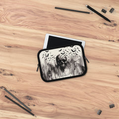 Ink Skull Laptop Sleeve by etchd, view 14