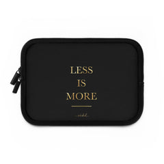 Less Is More Laptop Sleeve by etchd, view 2
