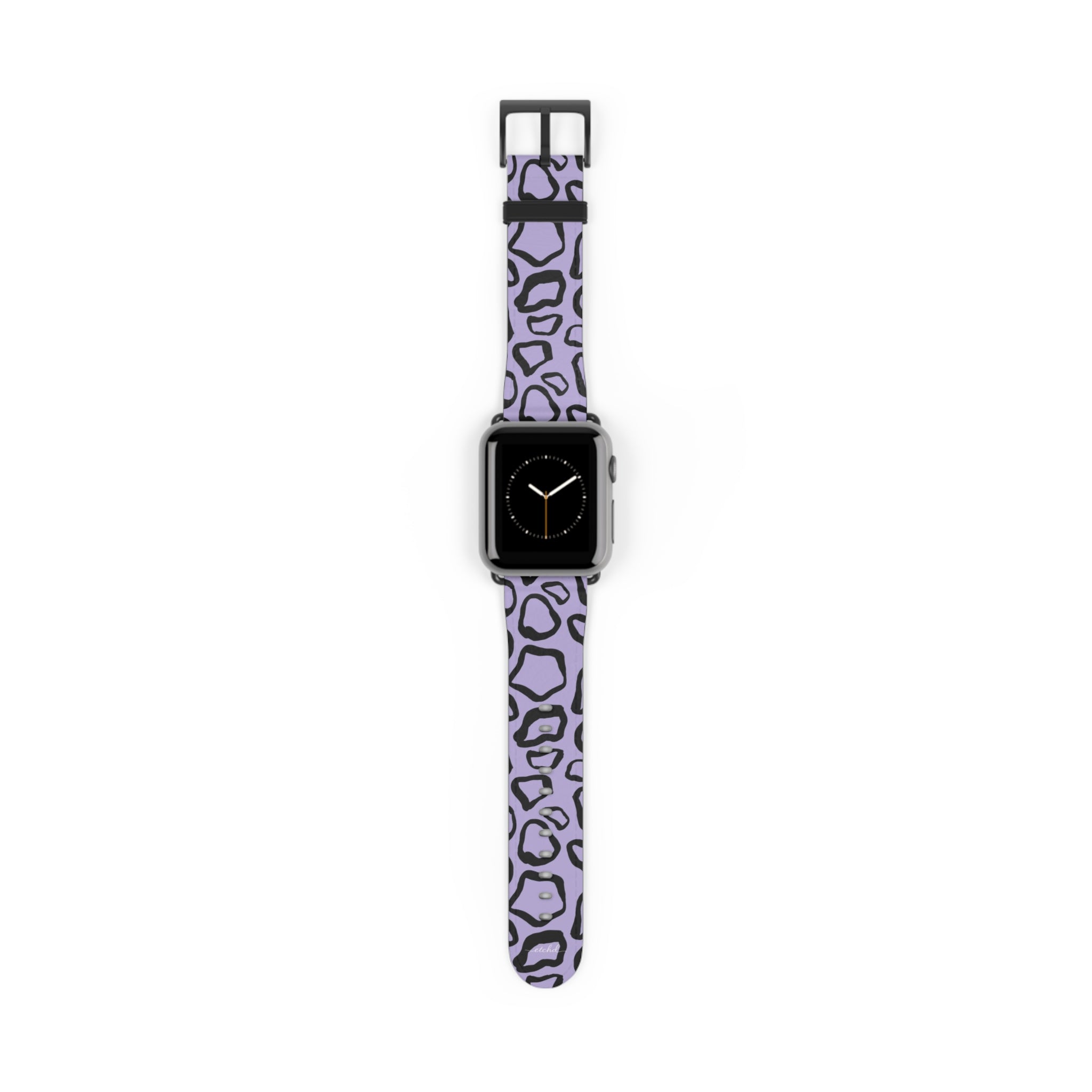 Abstract Print Lavender Smartwatch Strap by etchd