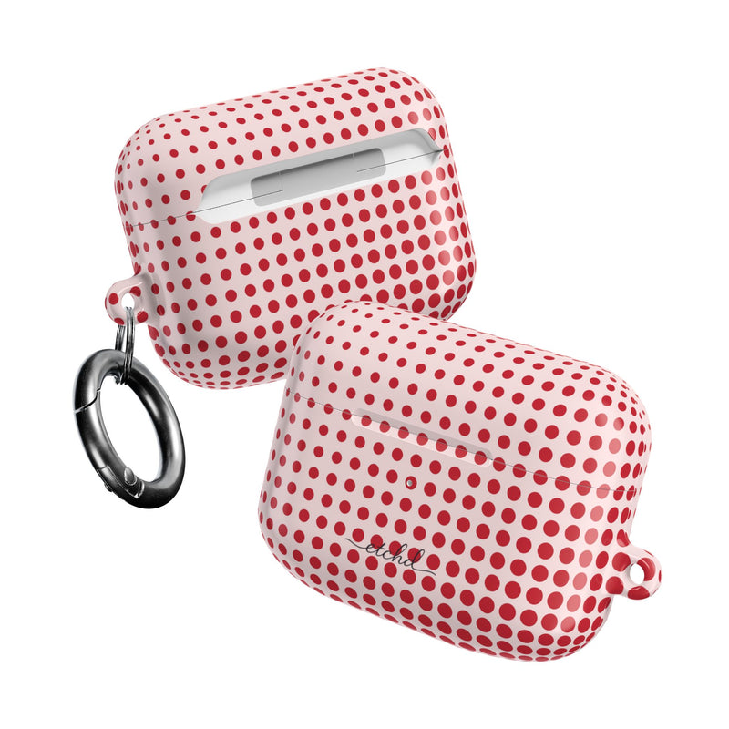 Cherry Halftone AirPod Case by etchd, view 10
