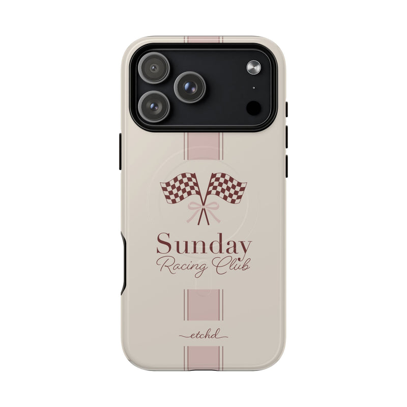 Sunday Racing Magnetic Phone Case by etchd, view 31