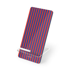 Cobalt And Poppy Phone Stand by etchd