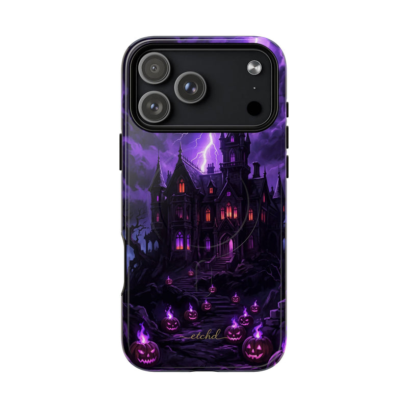 Violet Haunt Magnetic Phone Case by etchd, view 31