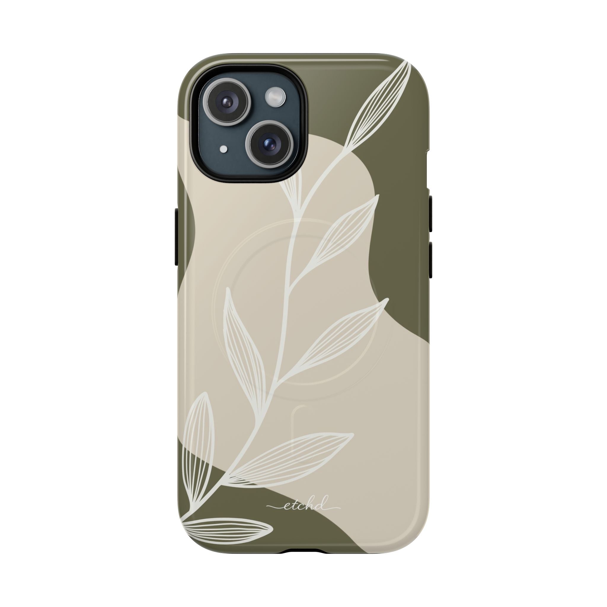 Olive Leaf Magnetic Phone Case