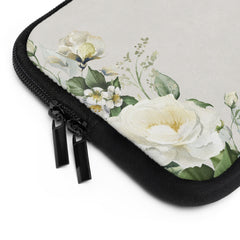 White Roses Laptop Sleeve by etchd, view 2