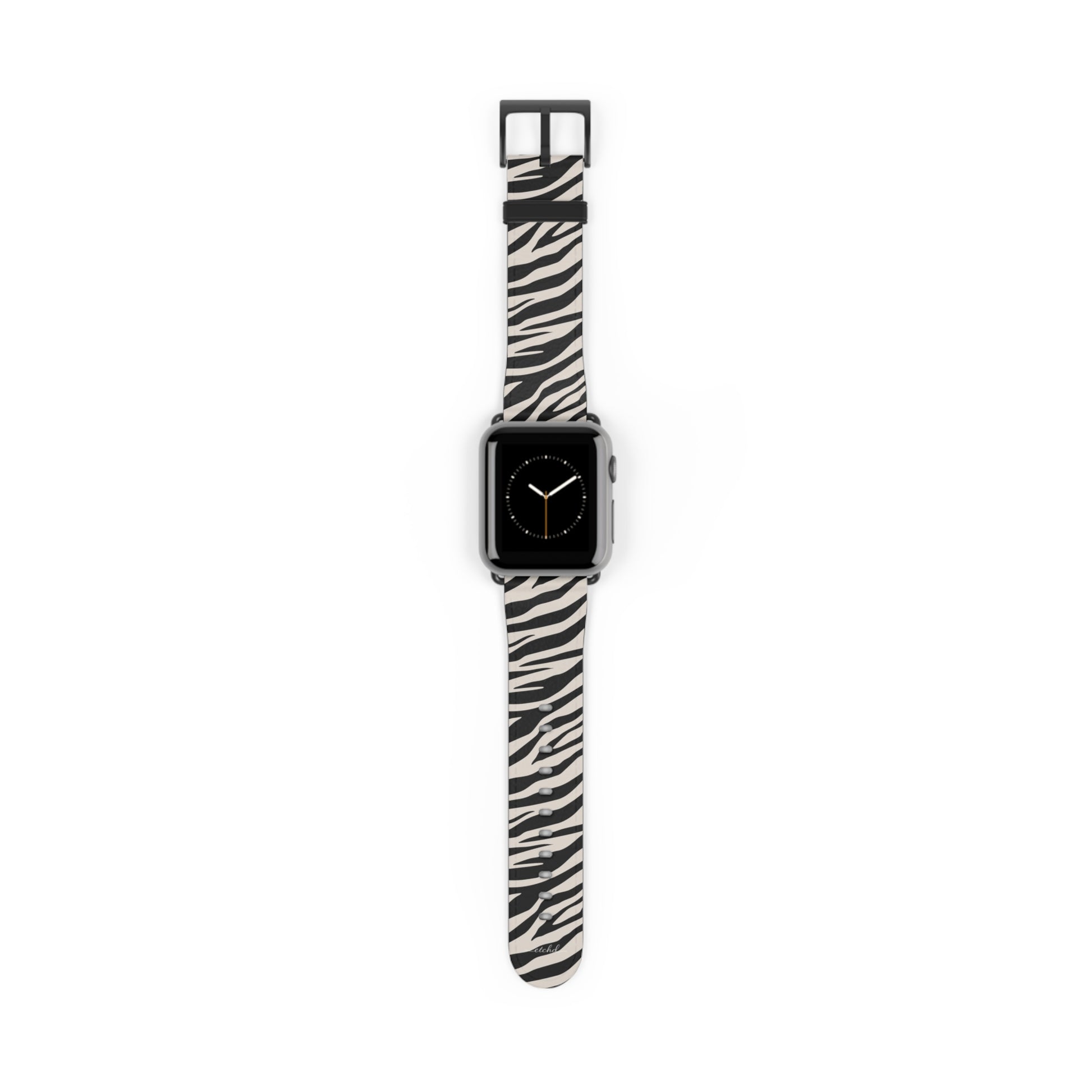 Zebra Print Smartwatch Strap by etchd