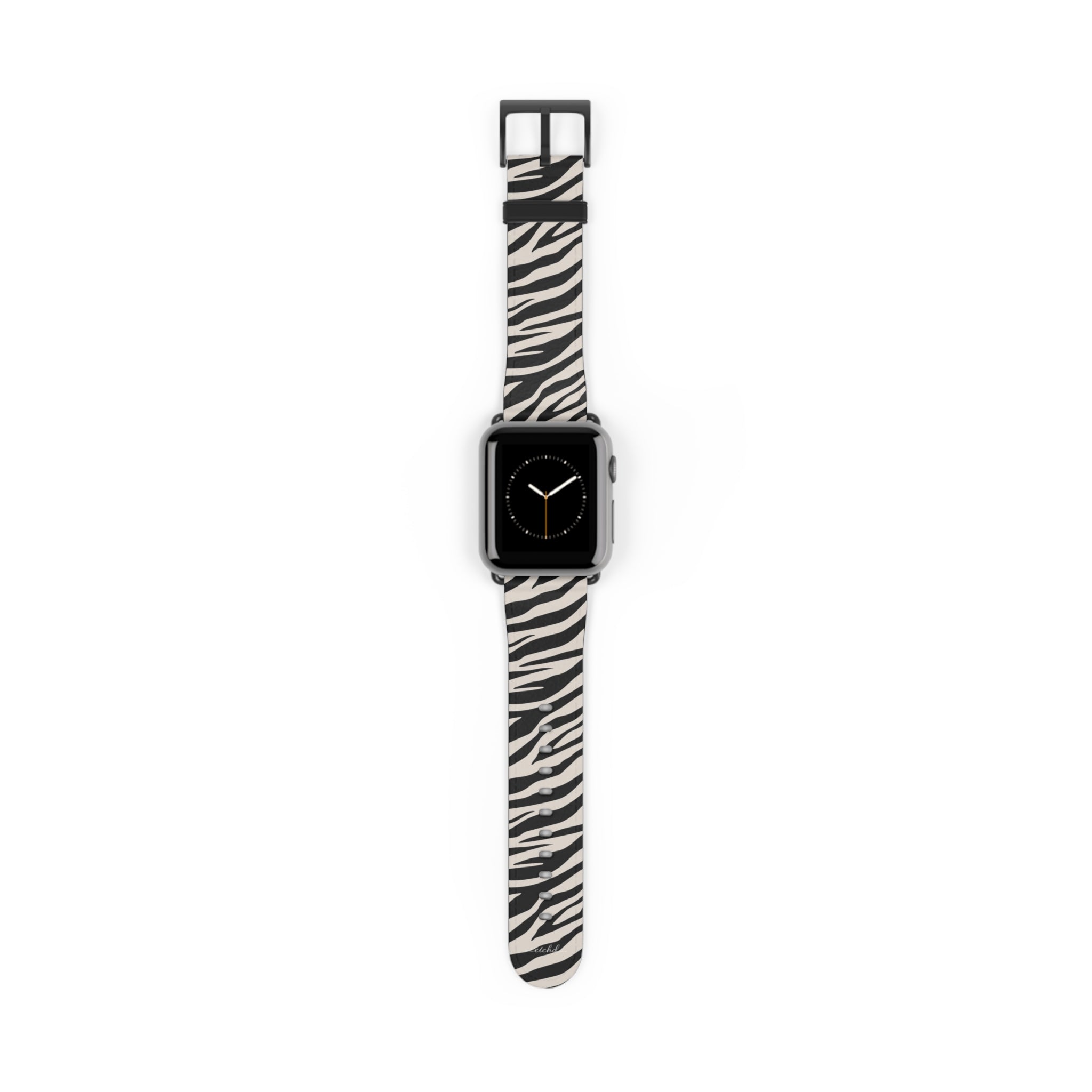 Zebra Print Smartwatch Strap by etchd