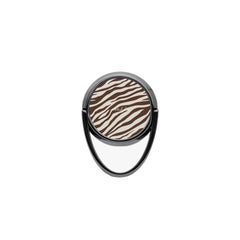 Brown Zebra Phone Ring Holder by etchd, view 4