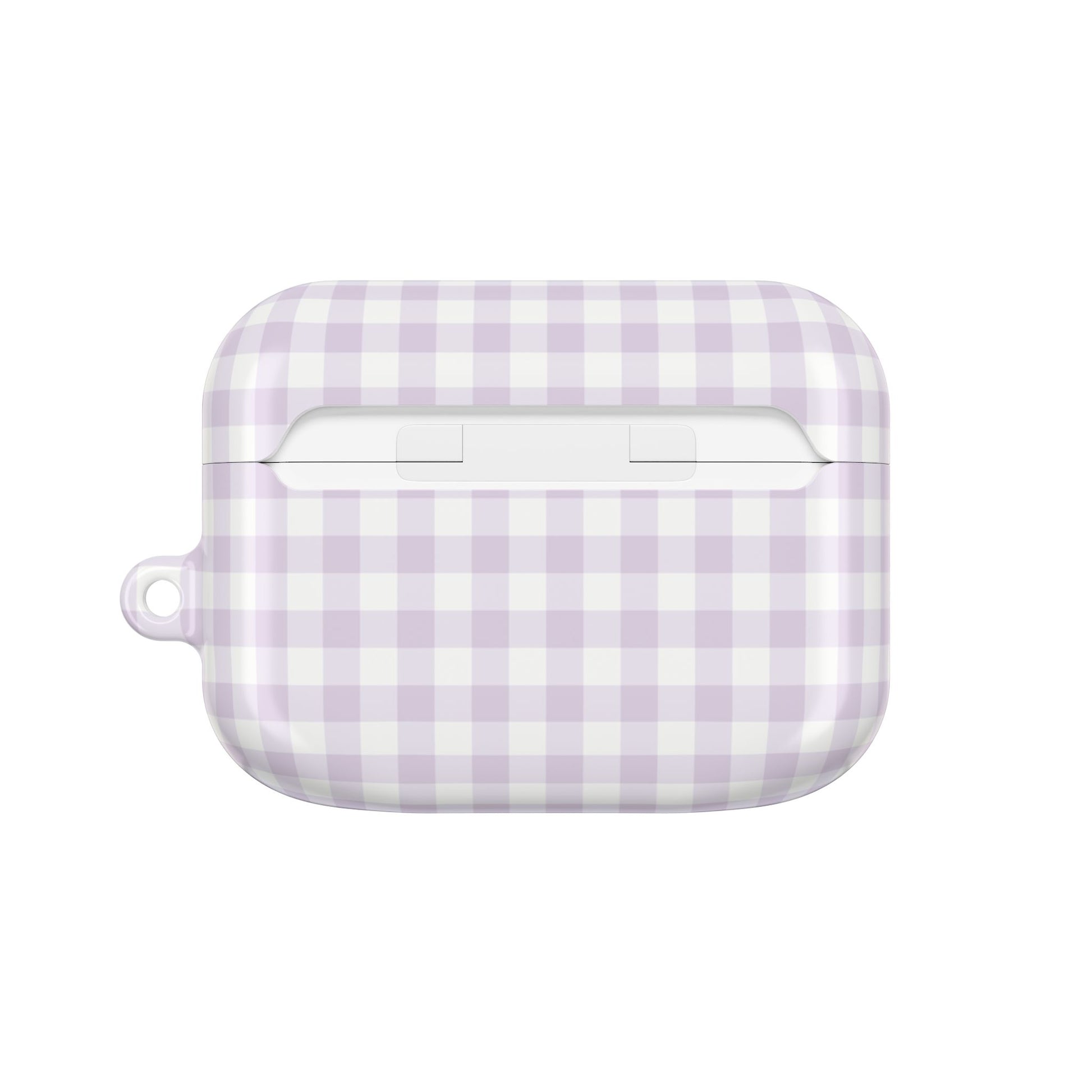Lilac & White Gingham AirPod Case by etchd, view 7