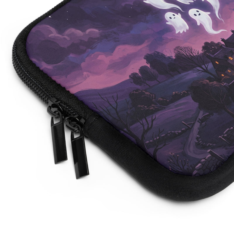 Ghost Parade Laptop Sleeve by etchd, view 12