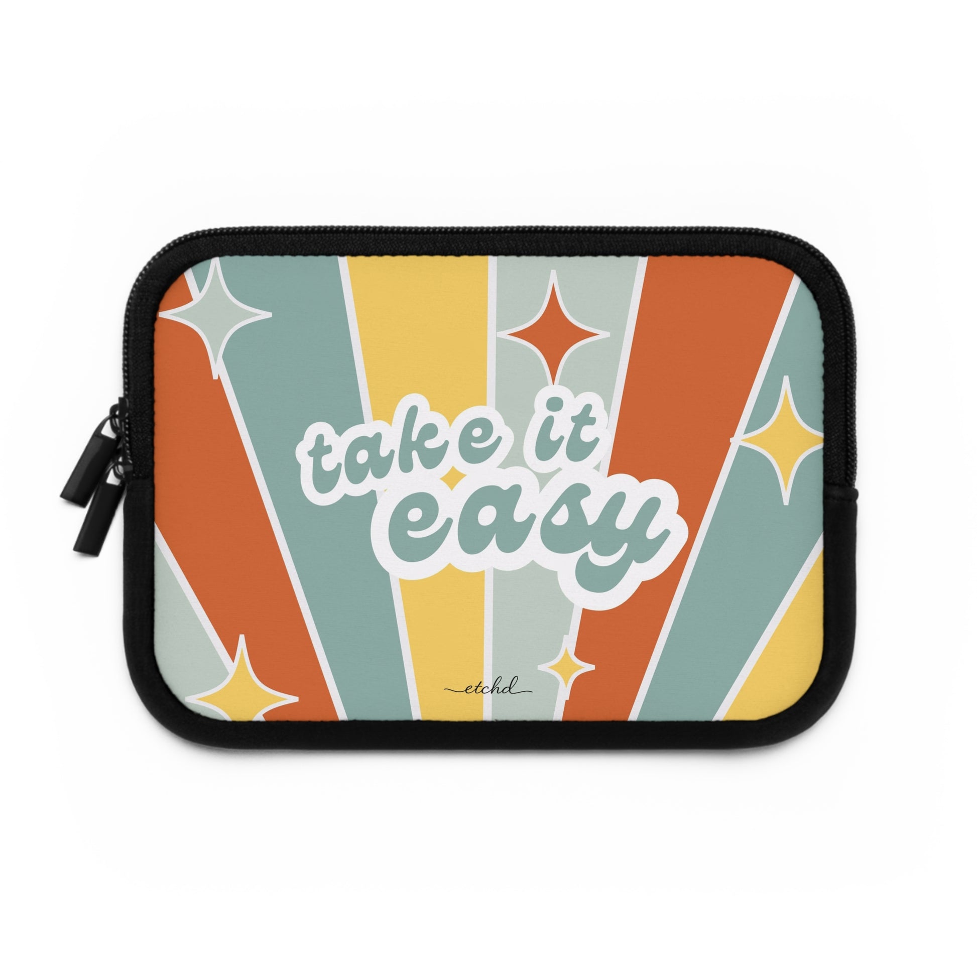 Take It Easy Laptop Sleeve by etchd, view 2