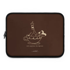 Ladies Espresso Laptop Sleeve by etchd