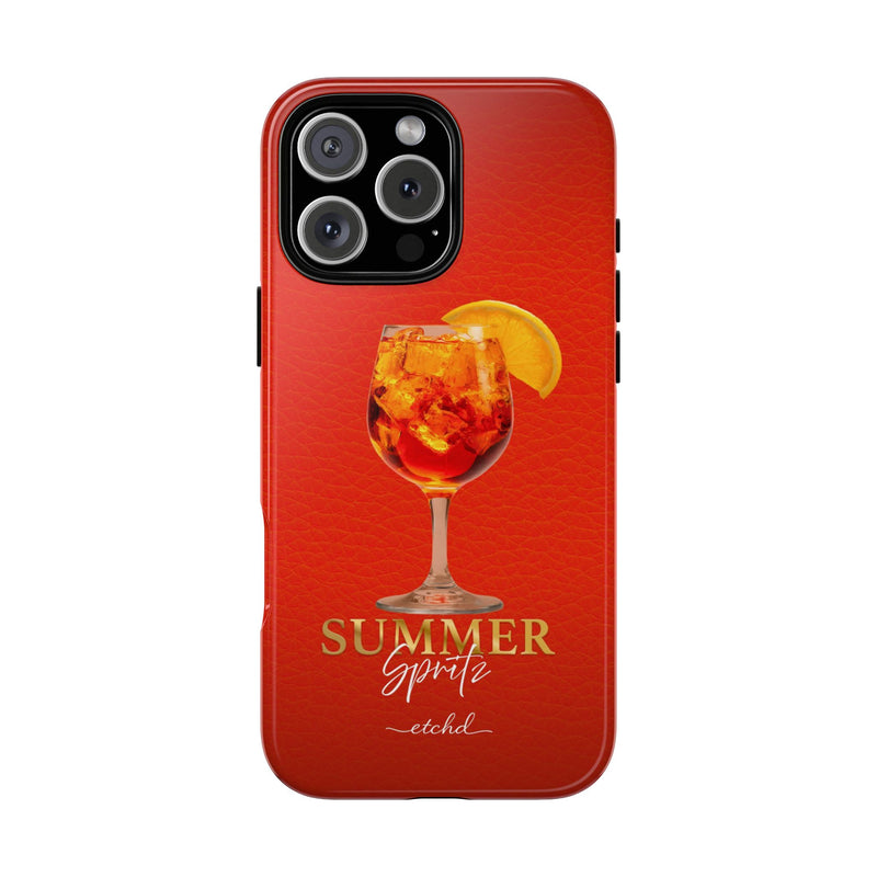 Summer Spritz v2 Phone Case by etchd