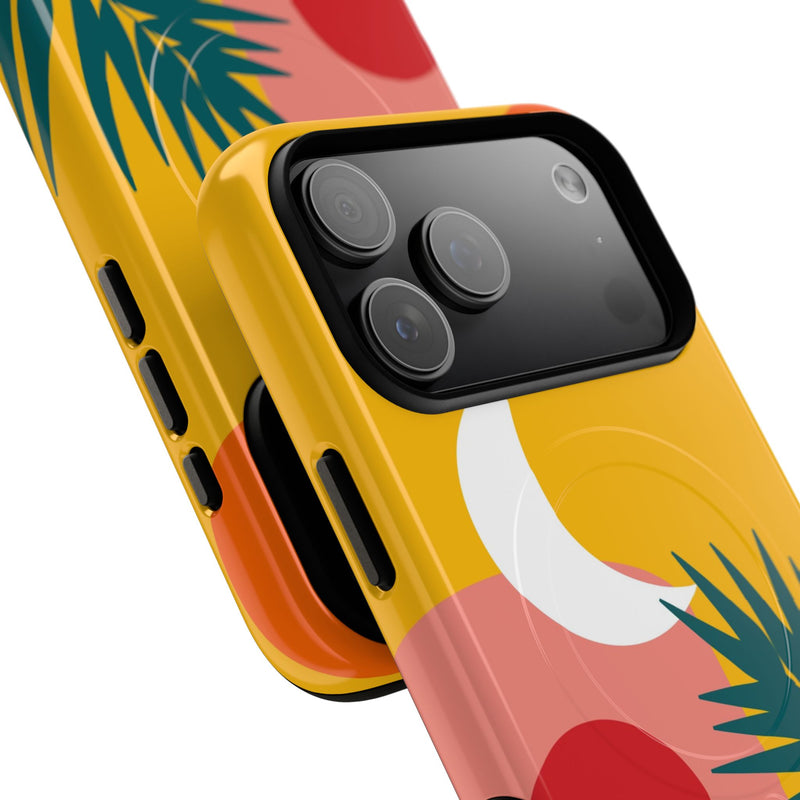 Tropical Sunset Magnetic Phone Case by etchd, view 70