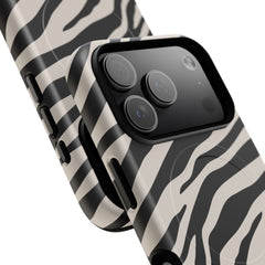 Zebra Print Magnetic Phone Case by etchd, view 100