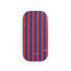 Cobalt & Poppy Striped Click-On Phone Grip