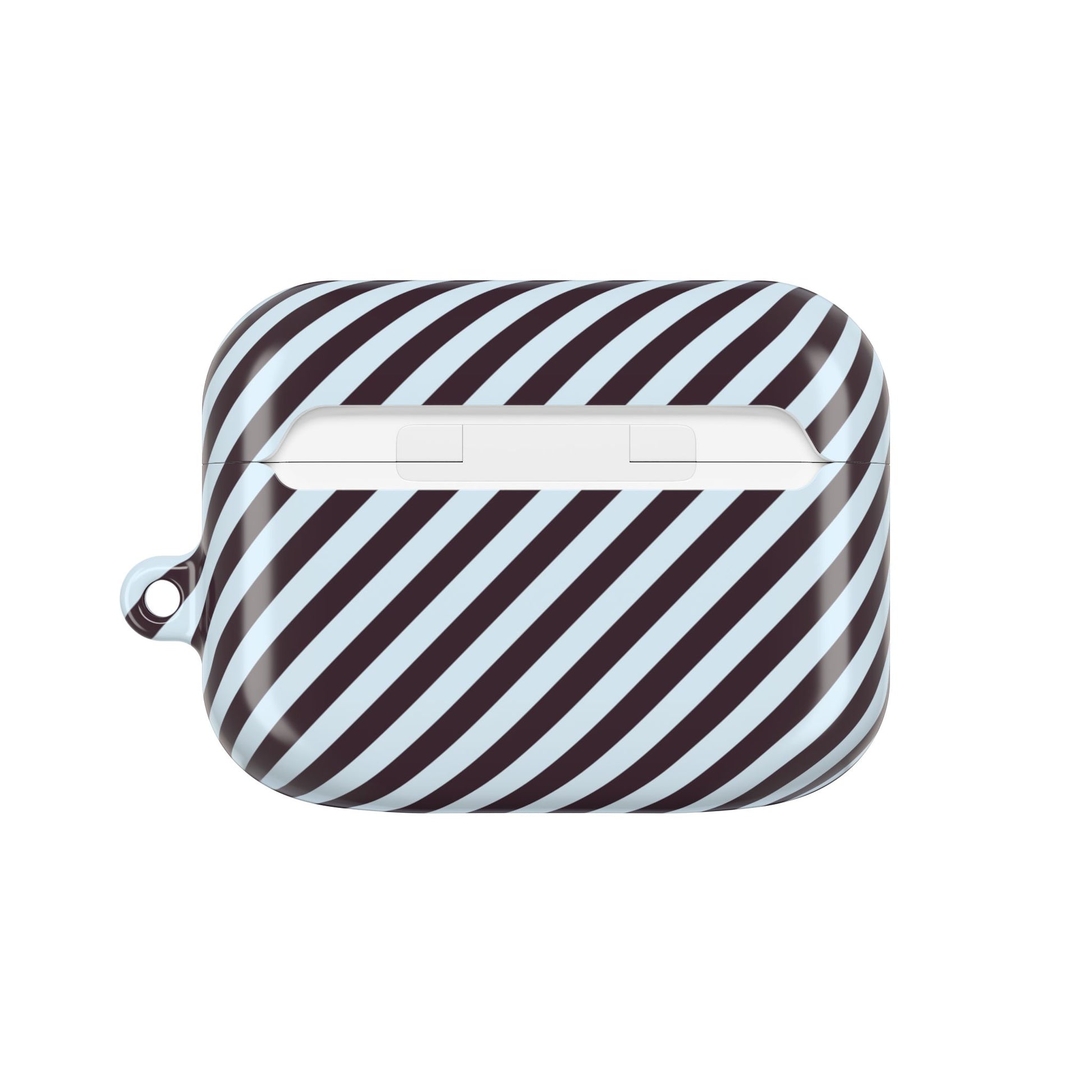 Plum & Blue Striped Diagonal AirPod Case by etchd, view 7