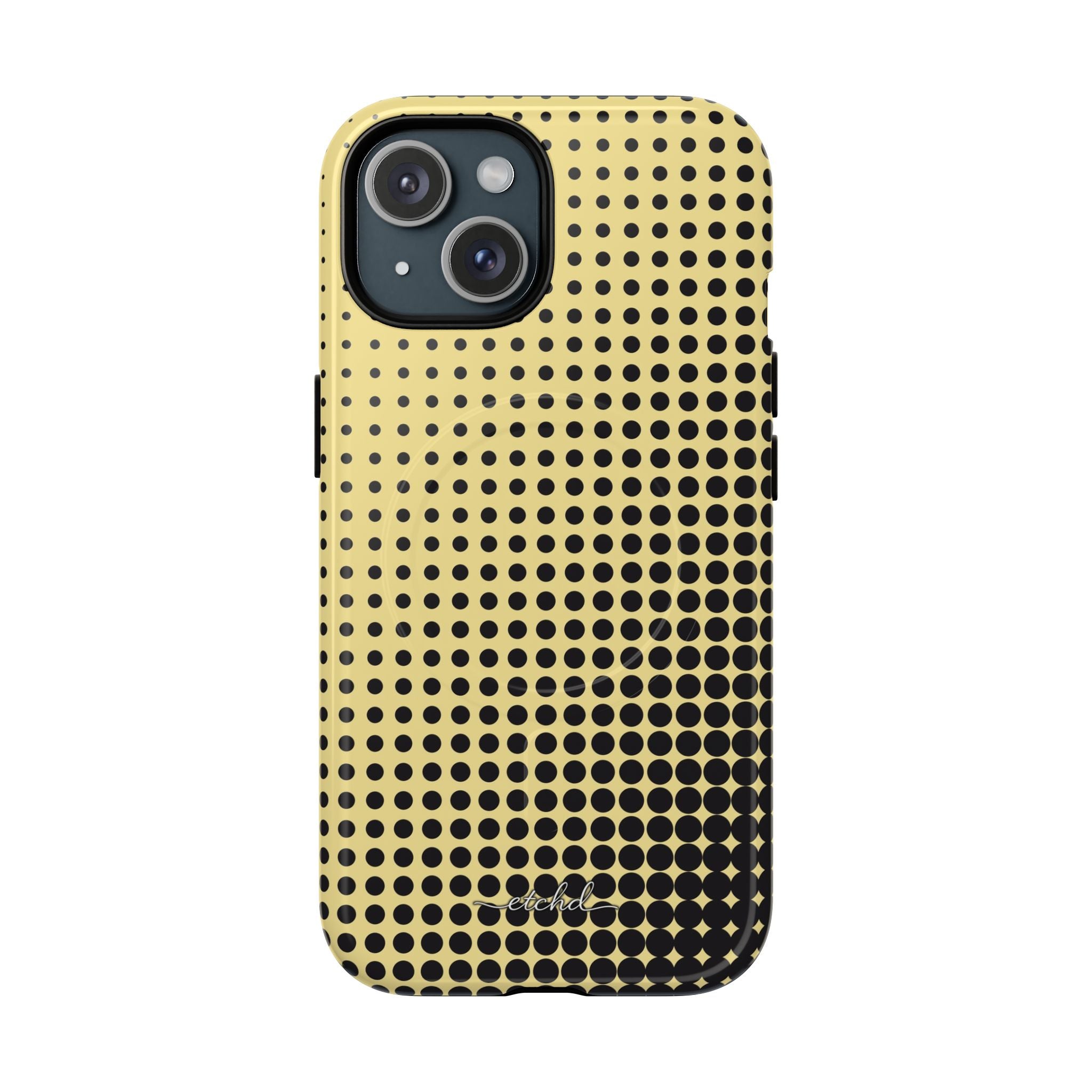 Butter Halftone Coque Téléphone Magnétique