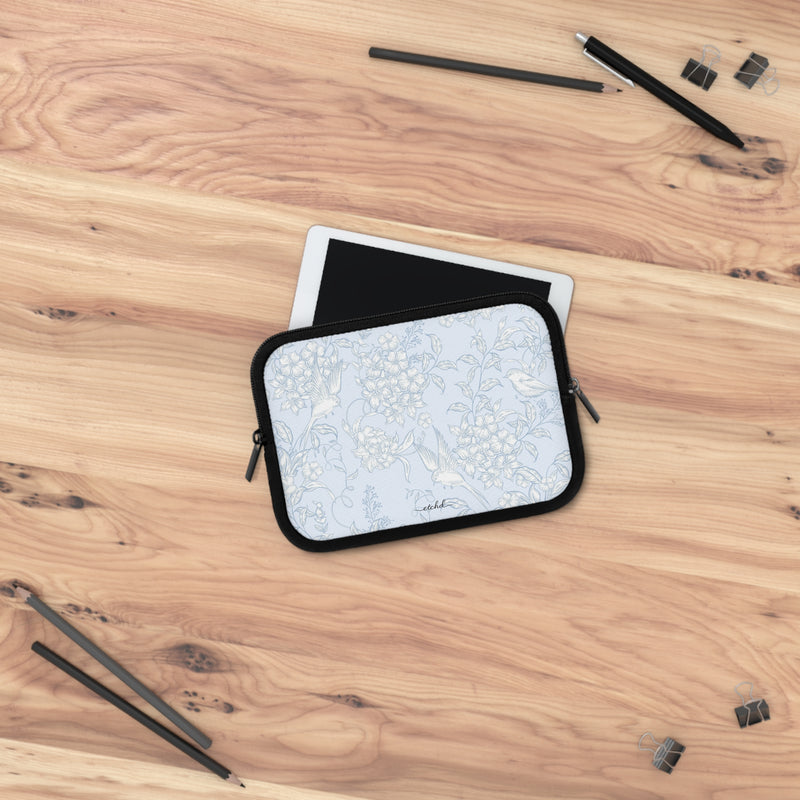Hummingbird Bloom Laptop Sleeve by etchd, view 14