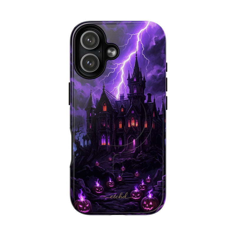 Violet Haunt Magnetic Phone Case by etchd, view 25