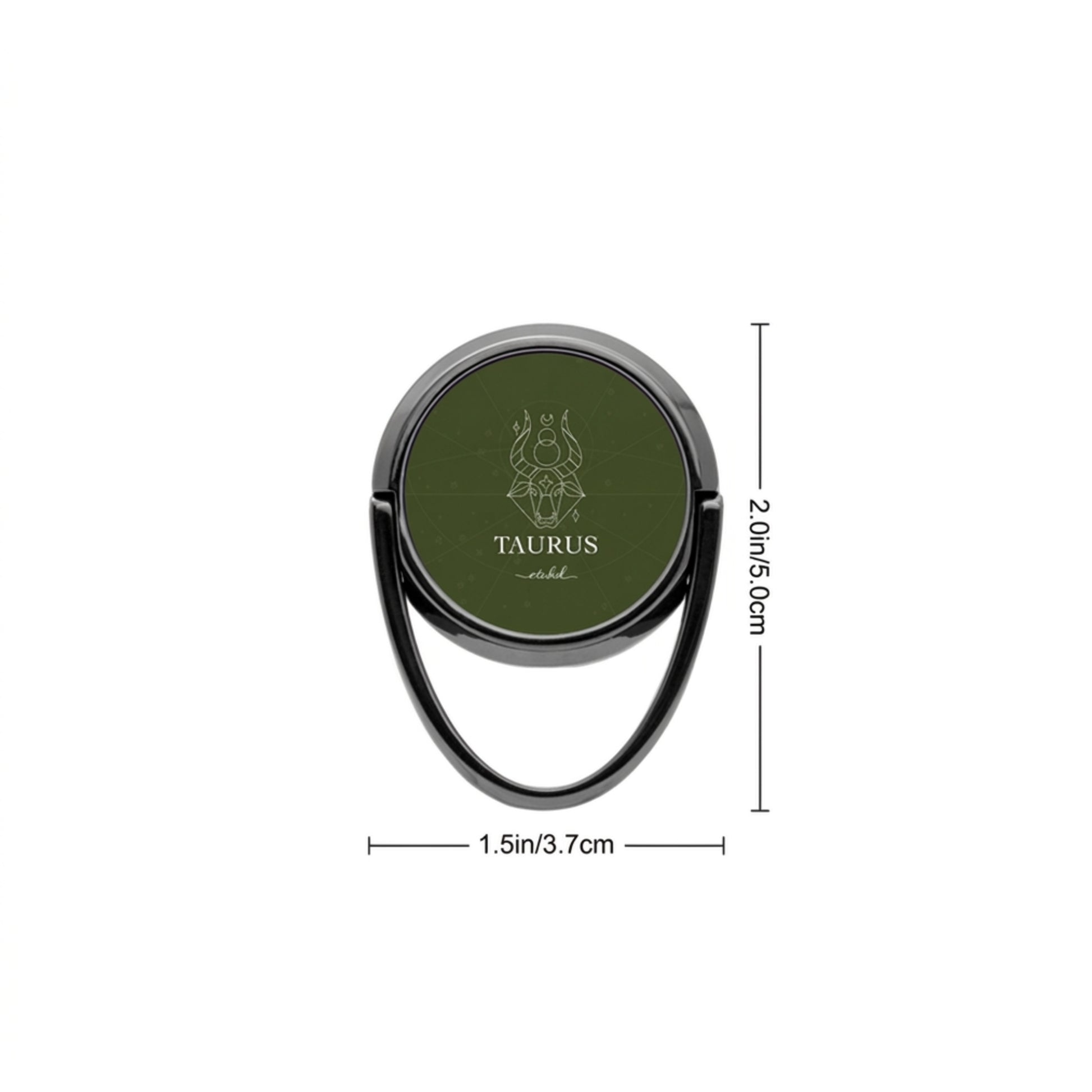 Taurus Phone Ring Holder by etchd, view 3
