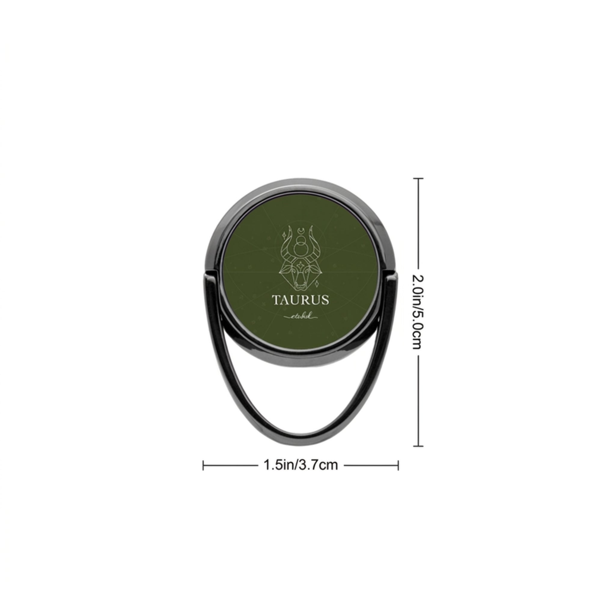 Taurus Phone Ring Holder by etchd, view 3