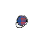 Cobalt & Poppy Gingham Anello supporto per telefono