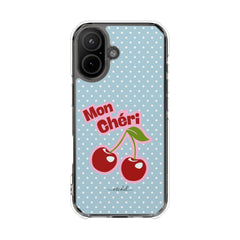 Mon Chéri Clear Magnetic Phone Case by etchd, view 13