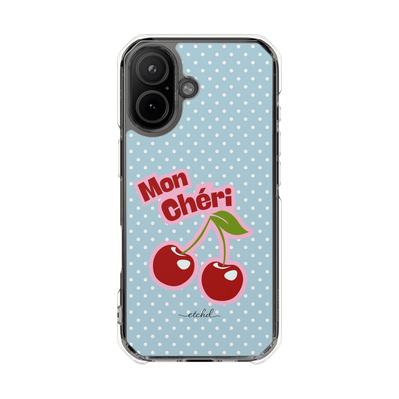 Mon Chéri Clear Magnetic Phone Case-zoom-