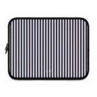 Plum & Blue Striped Custodia per laptop