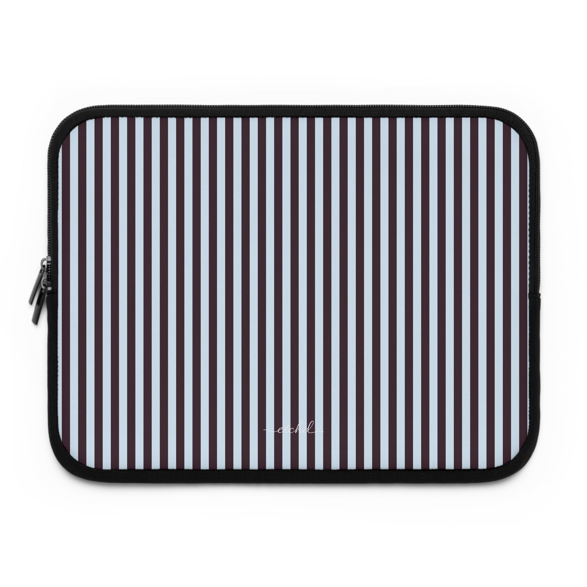 Plum And Blue Laptop Sleeve by etchd