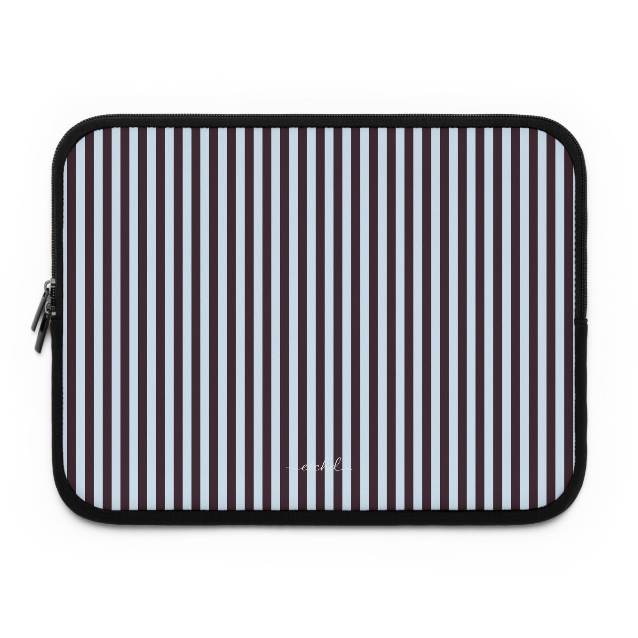 Plum And Blue Laptop Sleeve by etchd