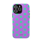 Hypermint & Lilac Polka Dot Phone Case
