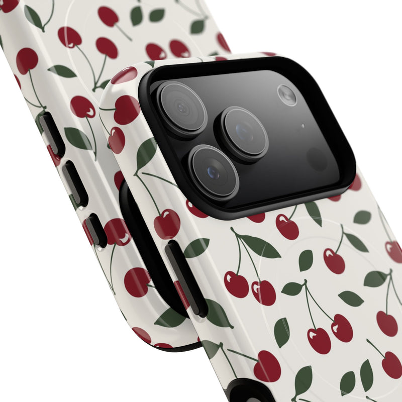 Cherry Magnetic Phone Case by etchd, view 99