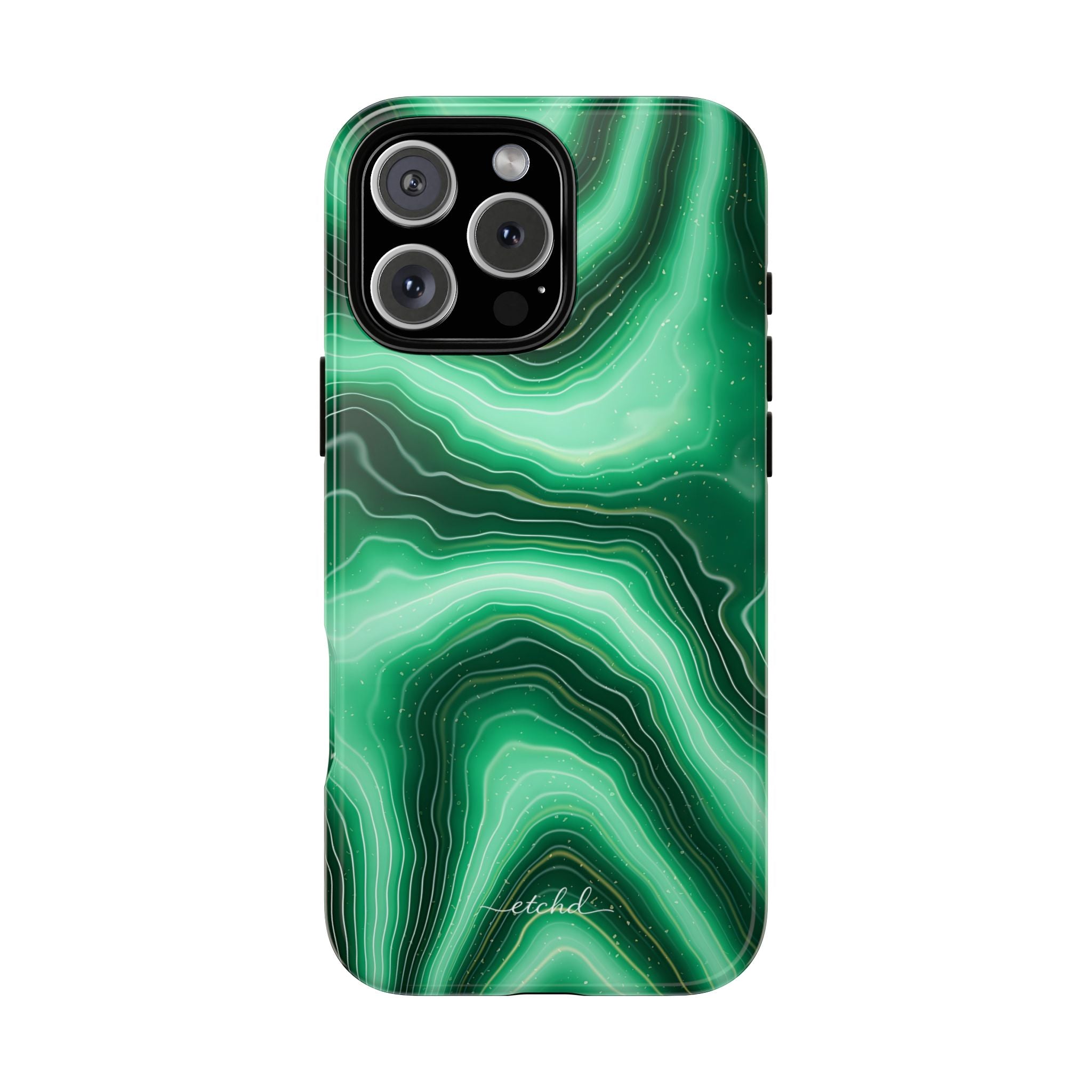 Emerald Phone Case by etchd