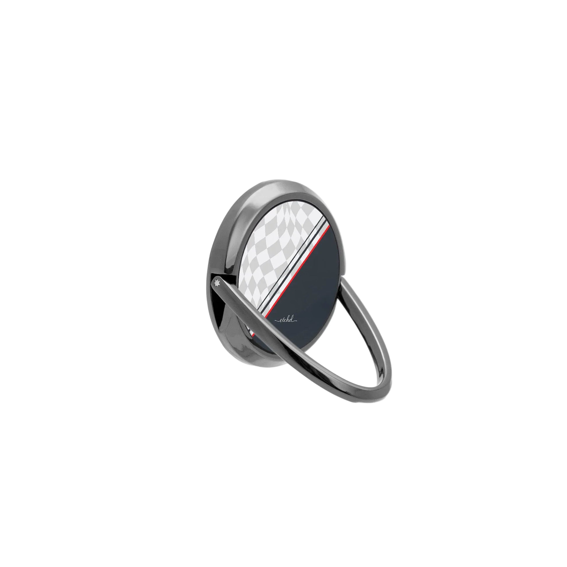 Checkered Flag Phone Ring Holder by etchd, view 8