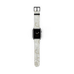 Beige Paisley Smartwatch Strap by etchd